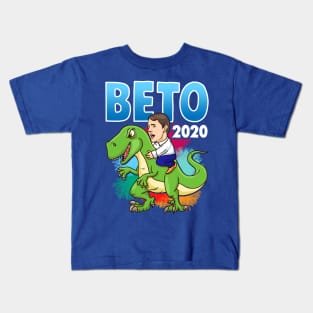 Beto O'Rourke 2020 T-Rex Kids T-Shirt